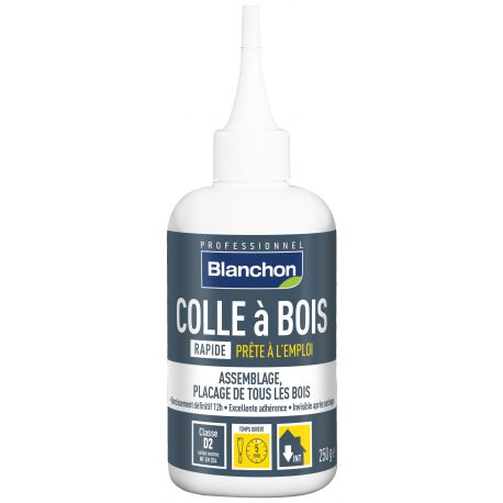 Colle à bois rapide intérieure 250 grammes Manubricole