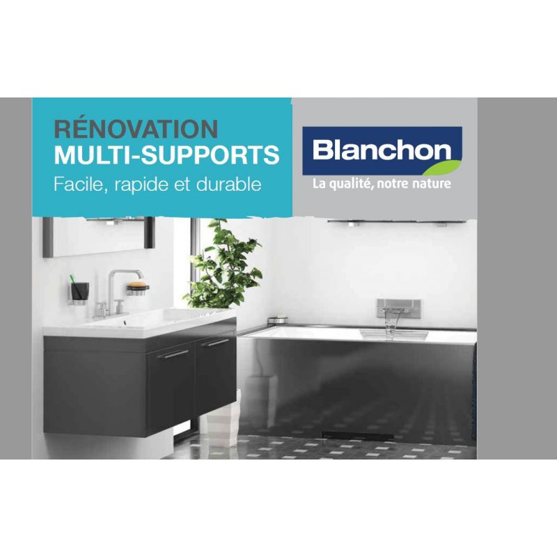 Peinture rénovation cuisine & salle de bain 1L Gris clair ...