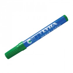 Marqueur permanent vert pointe 2-6 mm - Lyra